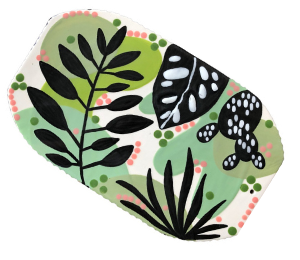 Lexington Color Me Mine Leaf Charcuterie Board