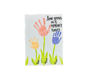 Lexington Color Me Mine Mother's Garden Platter