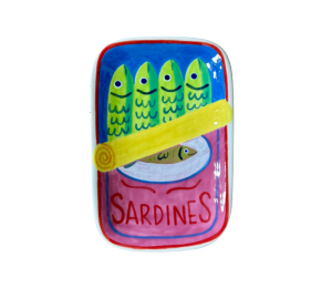 Lexington Color Me Mine Open Sardines App Plate